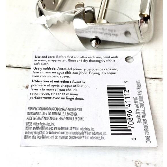 2 New Wilton Stainless Steel Cookie Scoops - Picture 4 of 7